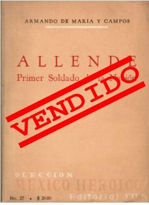 Imagen cubierta: Allende: Primer soldado de la Nación
