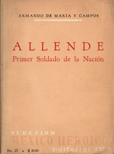 Imagen cubierta: Allende: Primer soldado de la Nación