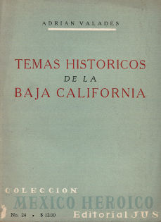Imagen cubierta: Temas históricos de la Baja California